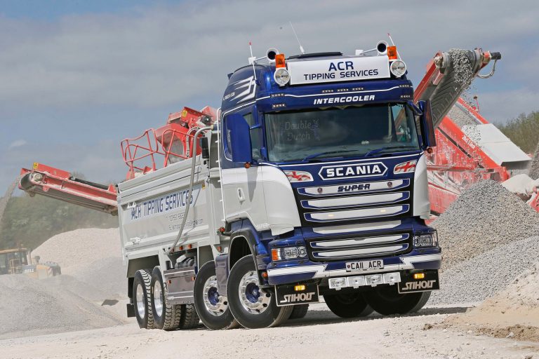 Ca11 ACR Call ACR ACR Tipping Services Scania R490 Tipper Double Dutch Alcoa 8x4 Vabis